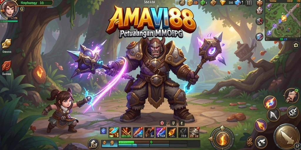Pengalaman bermain seru dalam dunia MMORPG di AMAVI88.