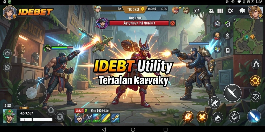 Screenshot IDEBET yang menampilkan antarmuka pengguna yang intuitif dan fitur-fitur yang komprehensif.